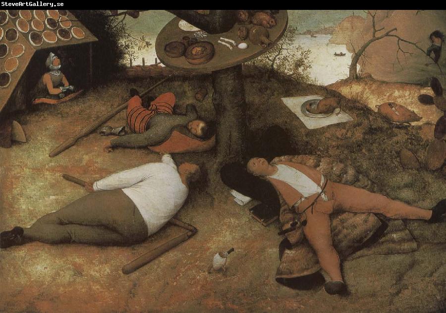 Pieter Bruegel Imagined paradise